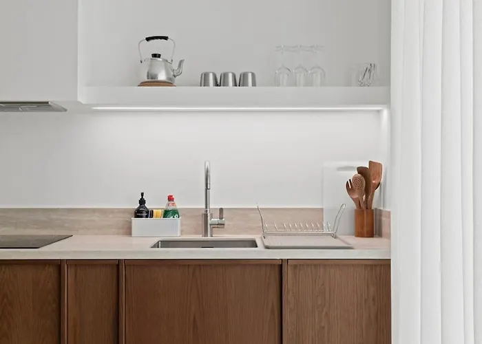 アパート Themelio Living 2-bed Centre *